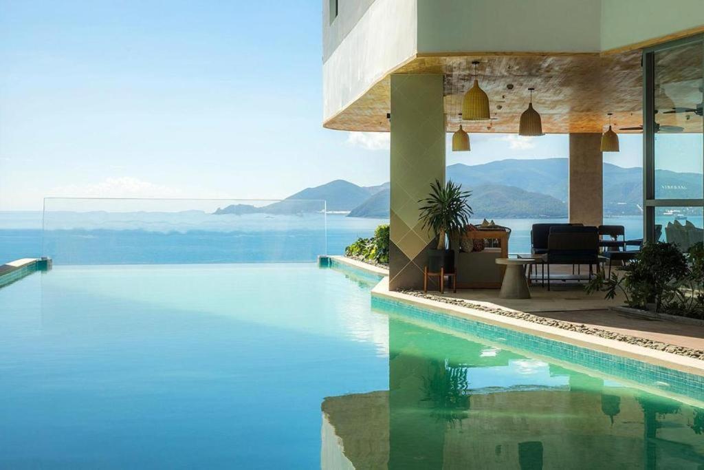 Panorama Luxury Sea View Apartment Nha Trang Exteriör bild